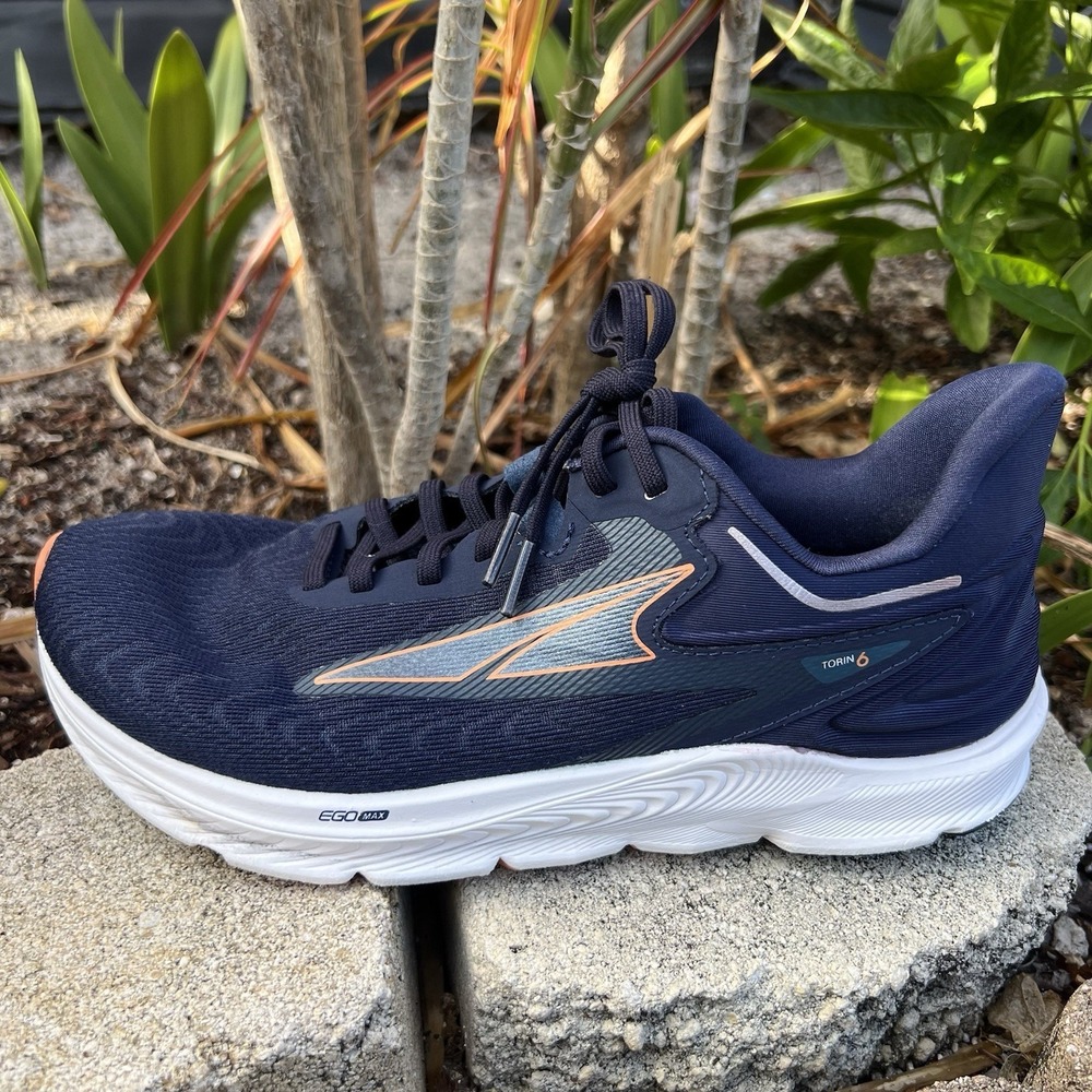 Altra Torin 6 Womens Size 8 US Navy Blue Road Running Shoes Sneakers ALOA7R78447 - Picture 2 of 9